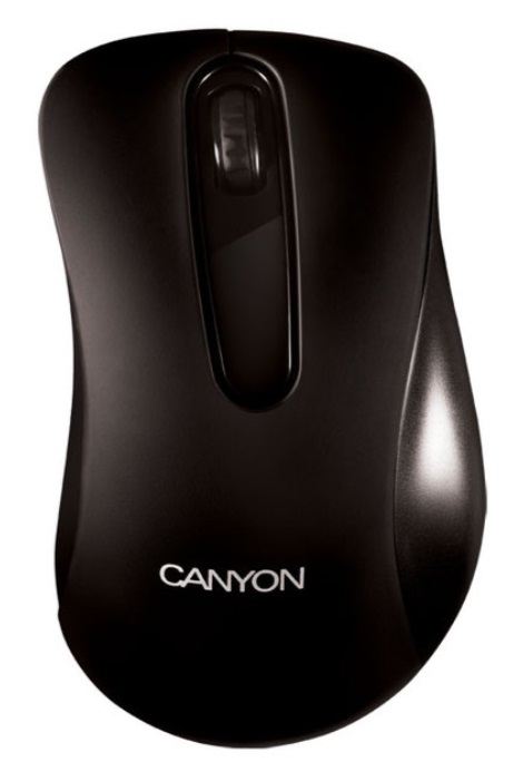 Mouse Canyon - CM-2, optic, negru