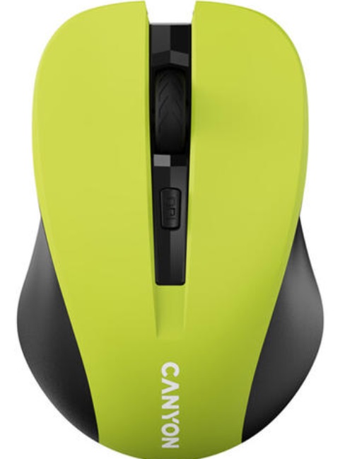 Mouse Canyon - MW-1, optic, wireless, Yellow