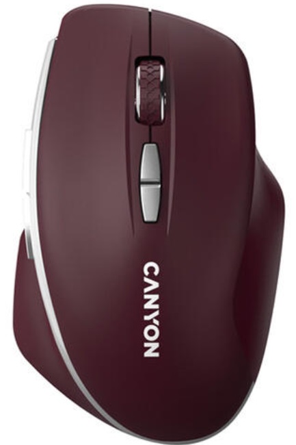 Mouse Canyon - MW-21, optic, wireless, Burgundy