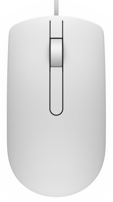 Mouse Dell - MS116, optic, alb