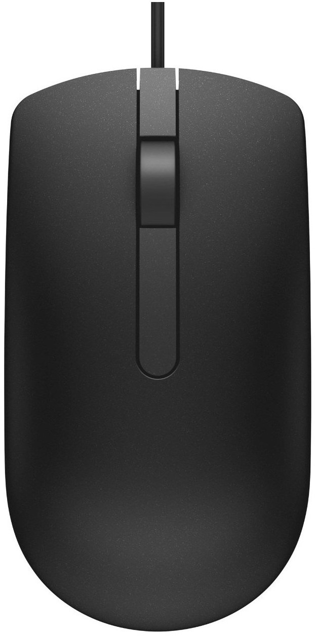 Mouse Dell - MS116, optic, cu fir, negru