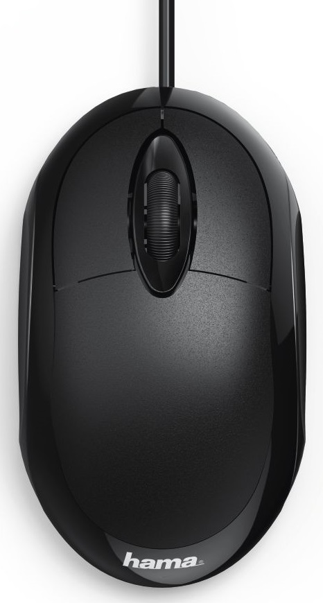 Mouse Hama - MC-100, optic, negru