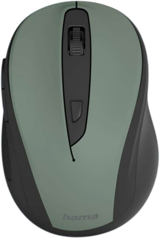 Mouse Hama - MW-400 V2, optic, wireless, verde/negru