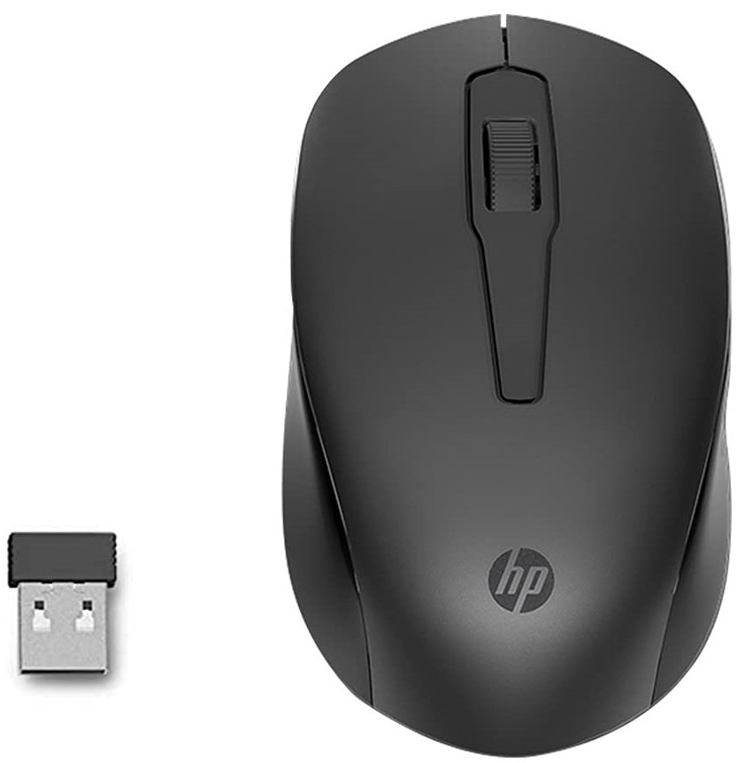 Mouse HP - 150, optic, wireless, negru