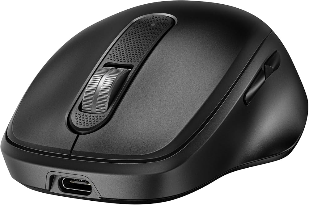 Mouse Wireless 510 Ultra-Fast Reincarcabil 4000dpi Negru - imagine 2