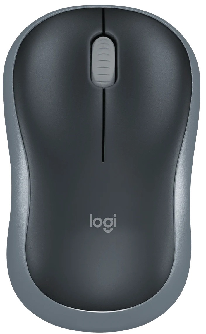 Mouse Logitech - M185, optic, wireless, Swift Grey