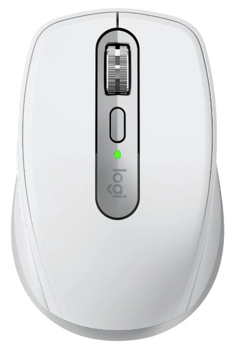 Mouse Logitech - MX Anywhere 3S for Mac, optic, wireless, Pale Grey