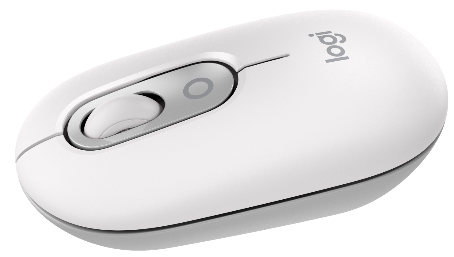Mouse Logitech - POP, optic, wireless, Off-white