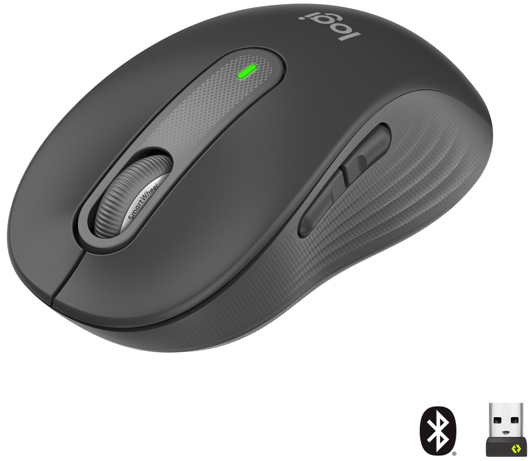 Mouse Logitech - Signature M650, optic, wireless, negru