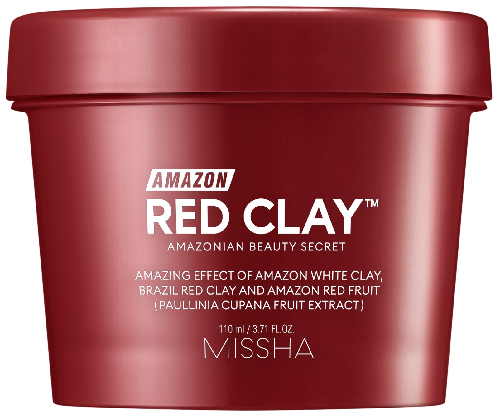 Missha Mască de curățare a feței Amazon Red Clay, 110 ml