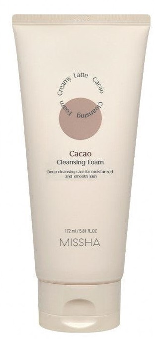 Missha Spumă de curățare Creamy Latte Cacao, 172 ml