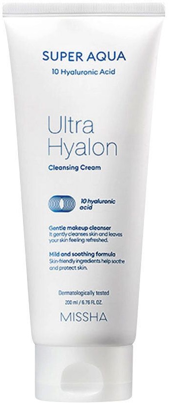 Missha Super Aqua Crema de curatare Ultra Hyalron, 200 ml