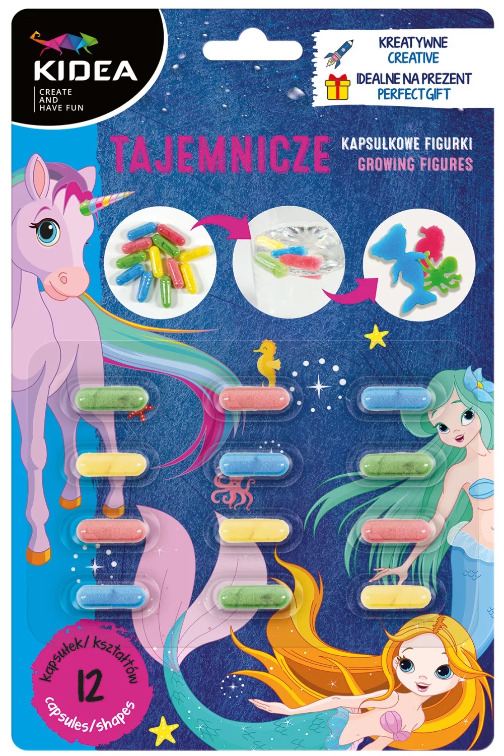Capsule misterioase Kidea - Ocean, 12 buc