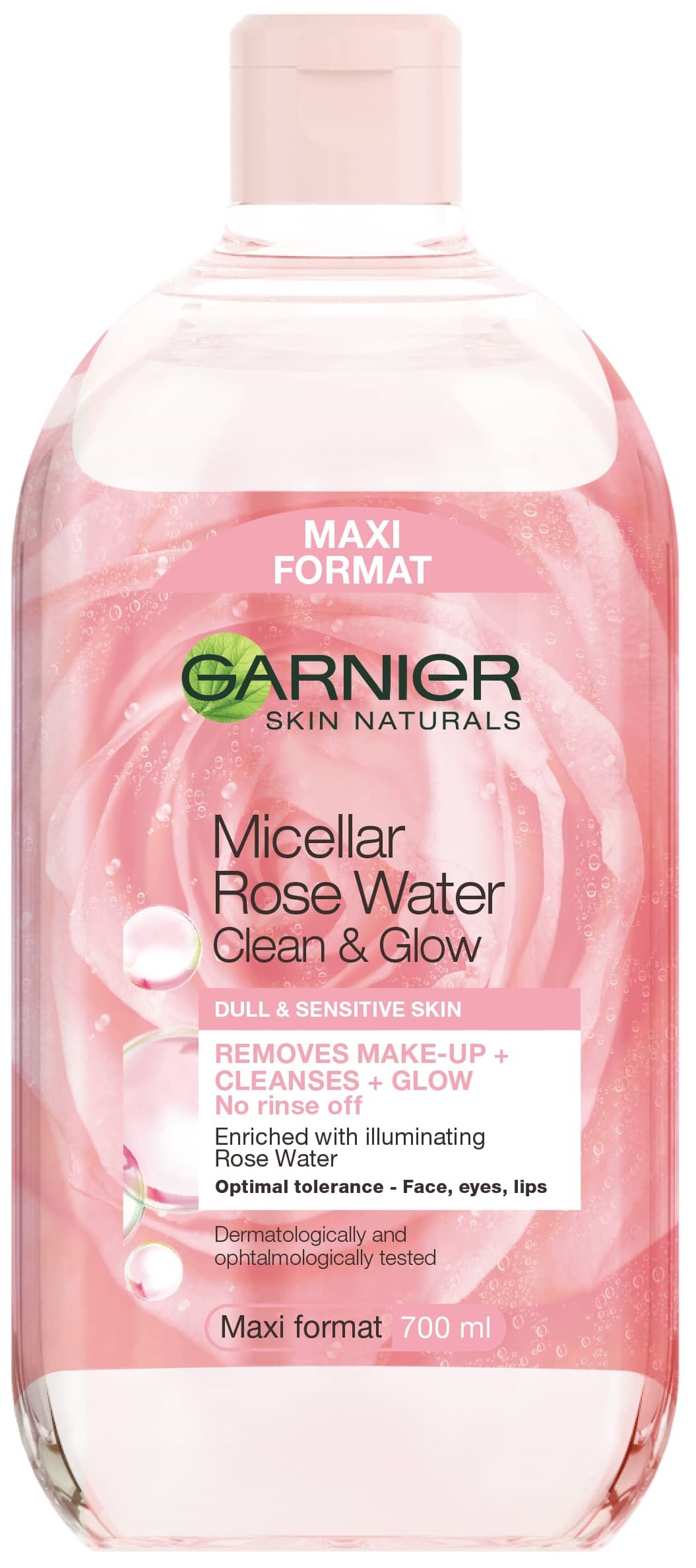 Garnier Skin Naturals Apă micelară de trandafiri, 700 ml