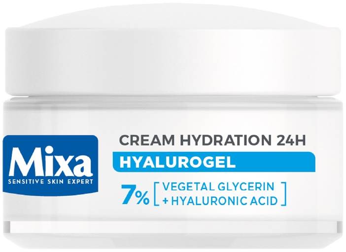 MIXA Hyalurogel Light Gel-crema intens hidratant, ten sensibil, 50ml - imagine 2