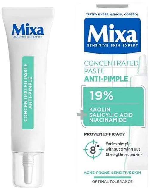 Mixa Pastă anti-coșuri  Anti-Pimple SOS, 15 ml