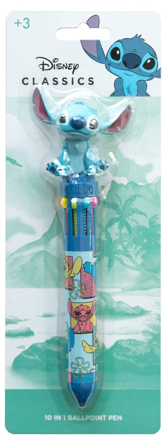 Pix multicolor Grupo Erik Disney – Stitch, 10 culori
