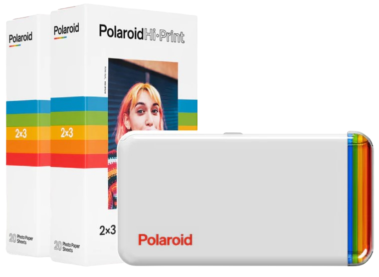 Imprimantă mobilă Polaroid - Everything Box Hi·Print 2x3 Pocket photo printer, alb