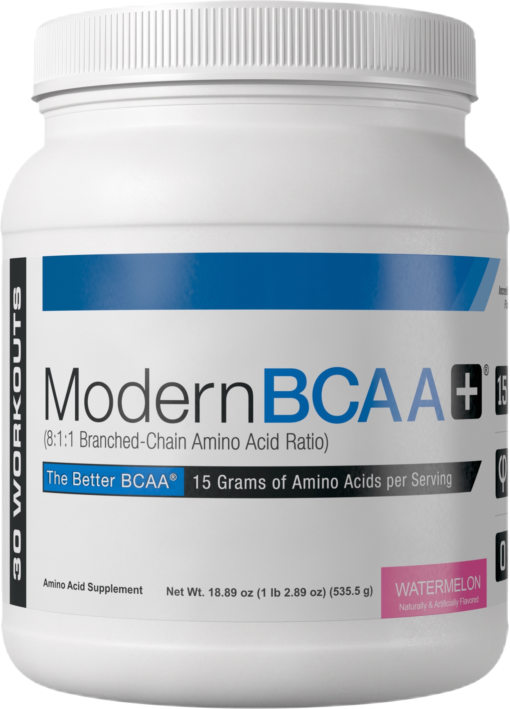 Modern BCAA Plus, pepene, 535 g, USP Labs