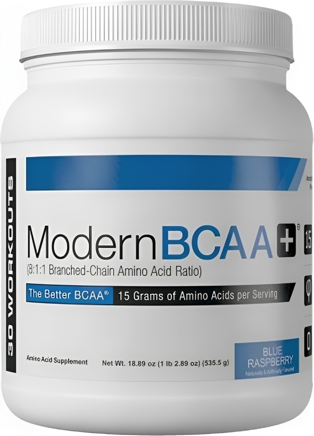 Modern BCAA Plus, zmeură albastră, 535 g, USP Labs
