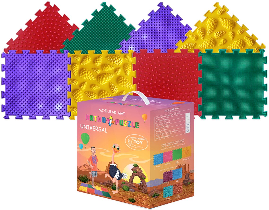Covoras de joaca tip puzzle Ortho Puzzle - Mix, universal