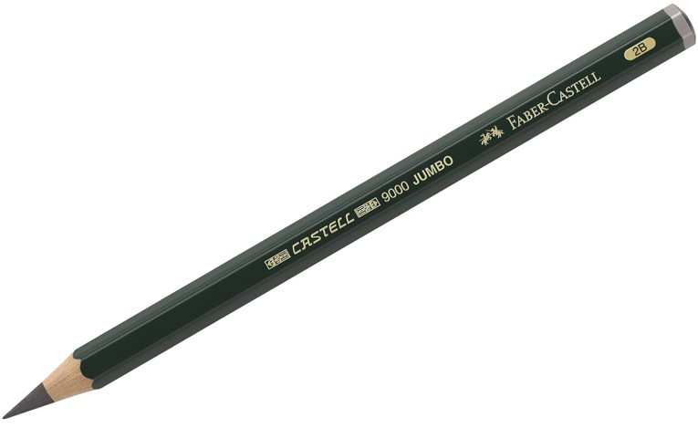 Creion Faber-Castell 9000 - Jumbo, 2B