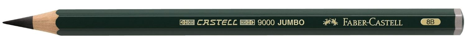 Creion Faber-Castell 9000 - Jumbo, 8B