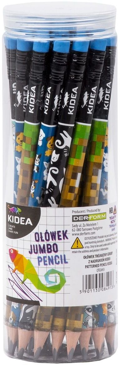 Creion Kidea - Jumbo, HB, sortiment