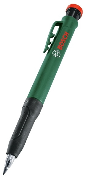 Creion pentru marcare găuri adânci Bosch - 1600A03B64, HB, 150 mm