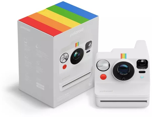Aparat foto instant Polaroid - Now+ Gen 3, White