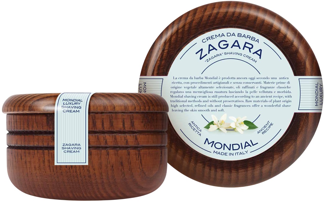 Mondial 1908 Cremă de bărbierit cu parfum de floare de portocal, 140 ml