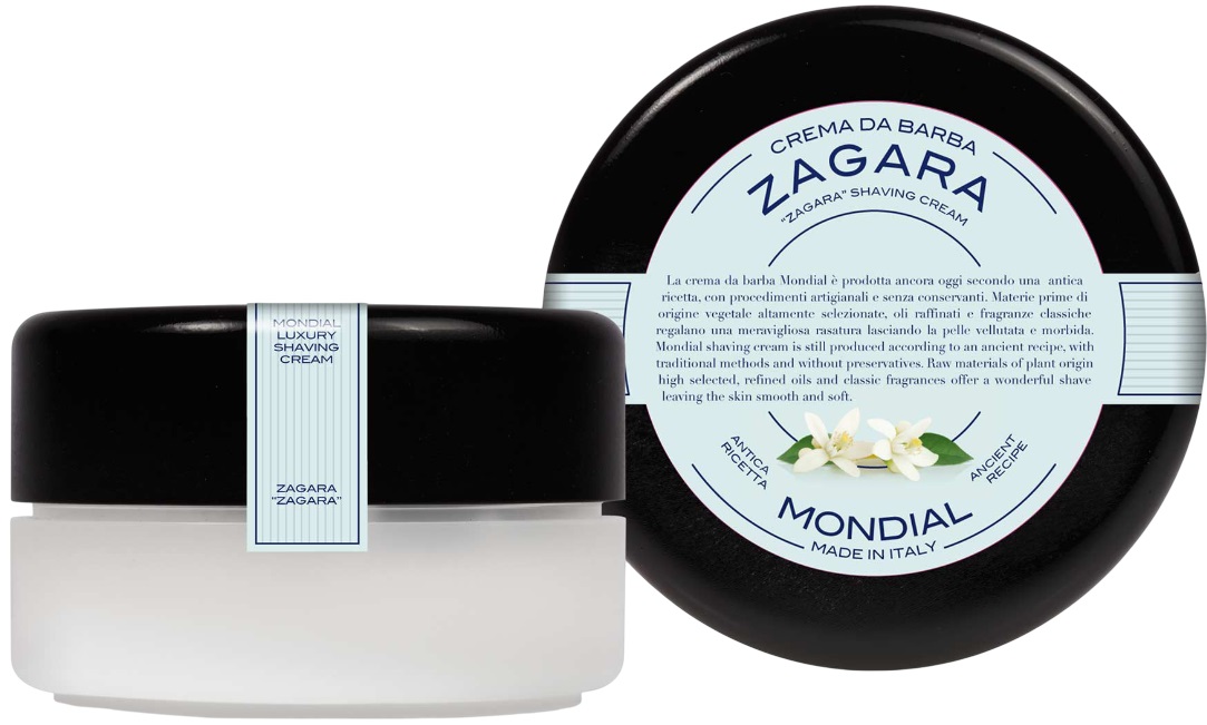 Mondial 1908 Cremă de bărbierit cu parfum de floare de portocal, 150 ml