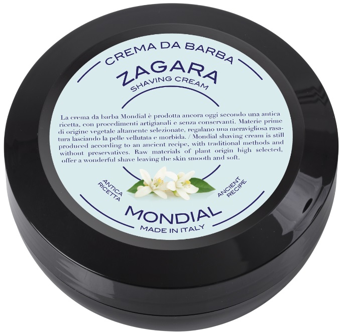 Mondial 1908 Cremă de bărbierit cu parfum de floare de portocal, 75 ml