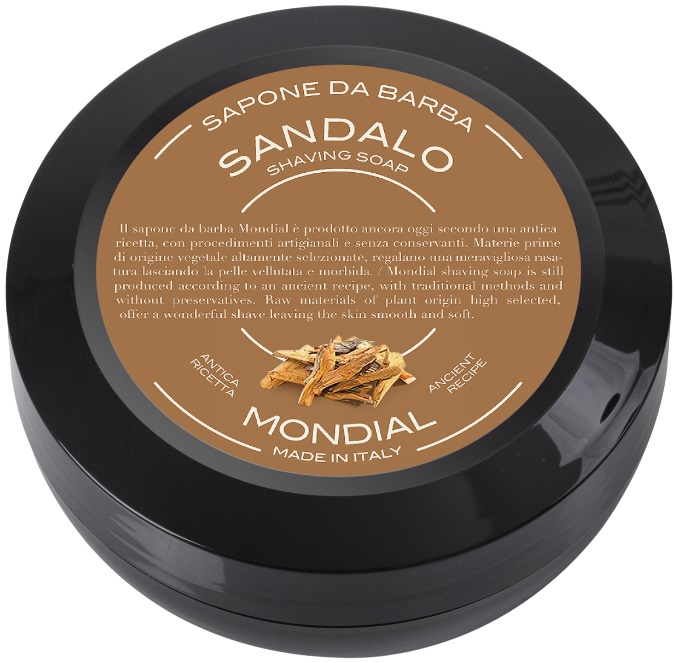 Mondial 1908 Săpun de bărbierit cu aromă de lemn de santal, 60 g