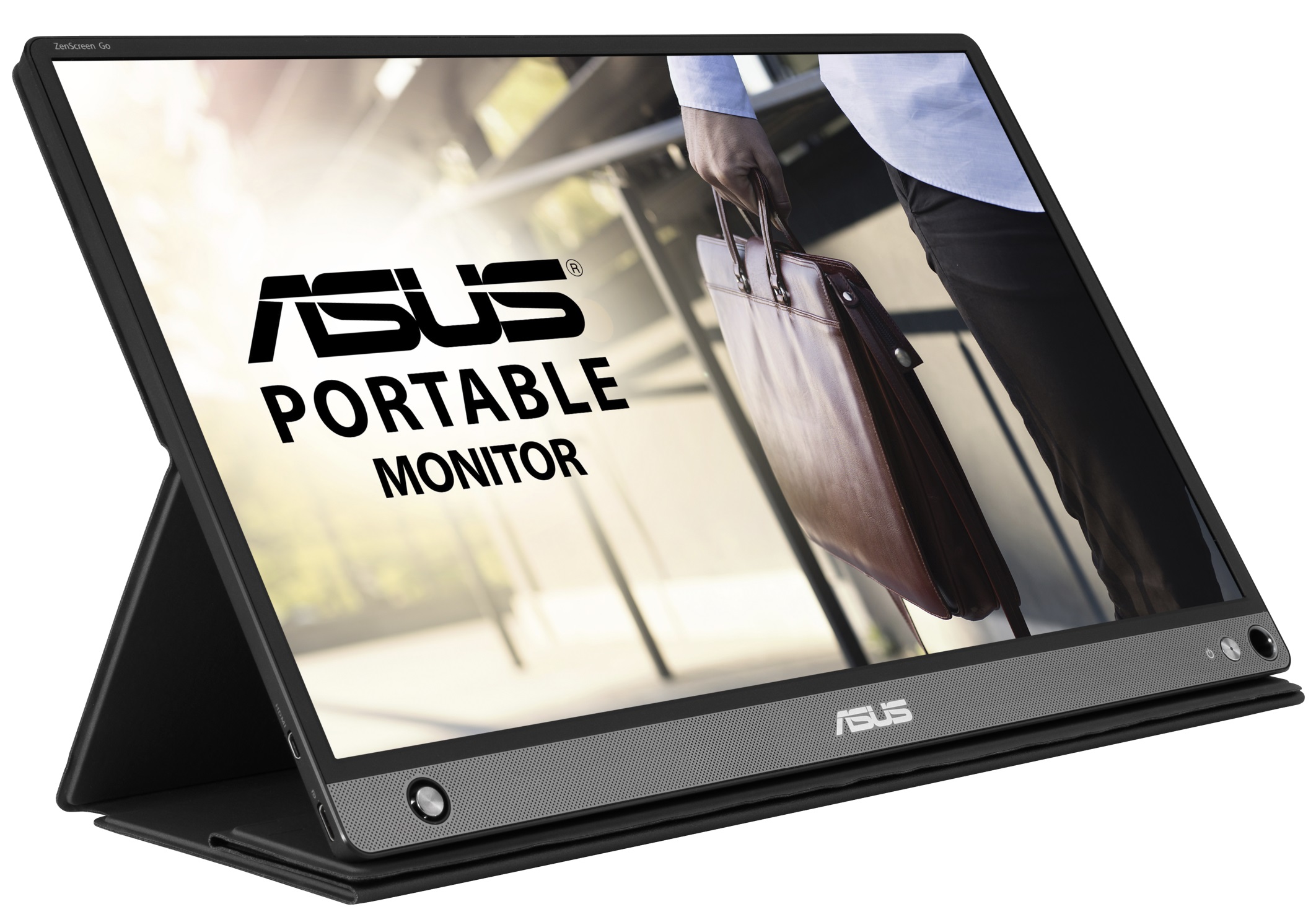 Monitor Asus - ZenScreen Go MB16AHP, 15.6", FHD, IPS, gri