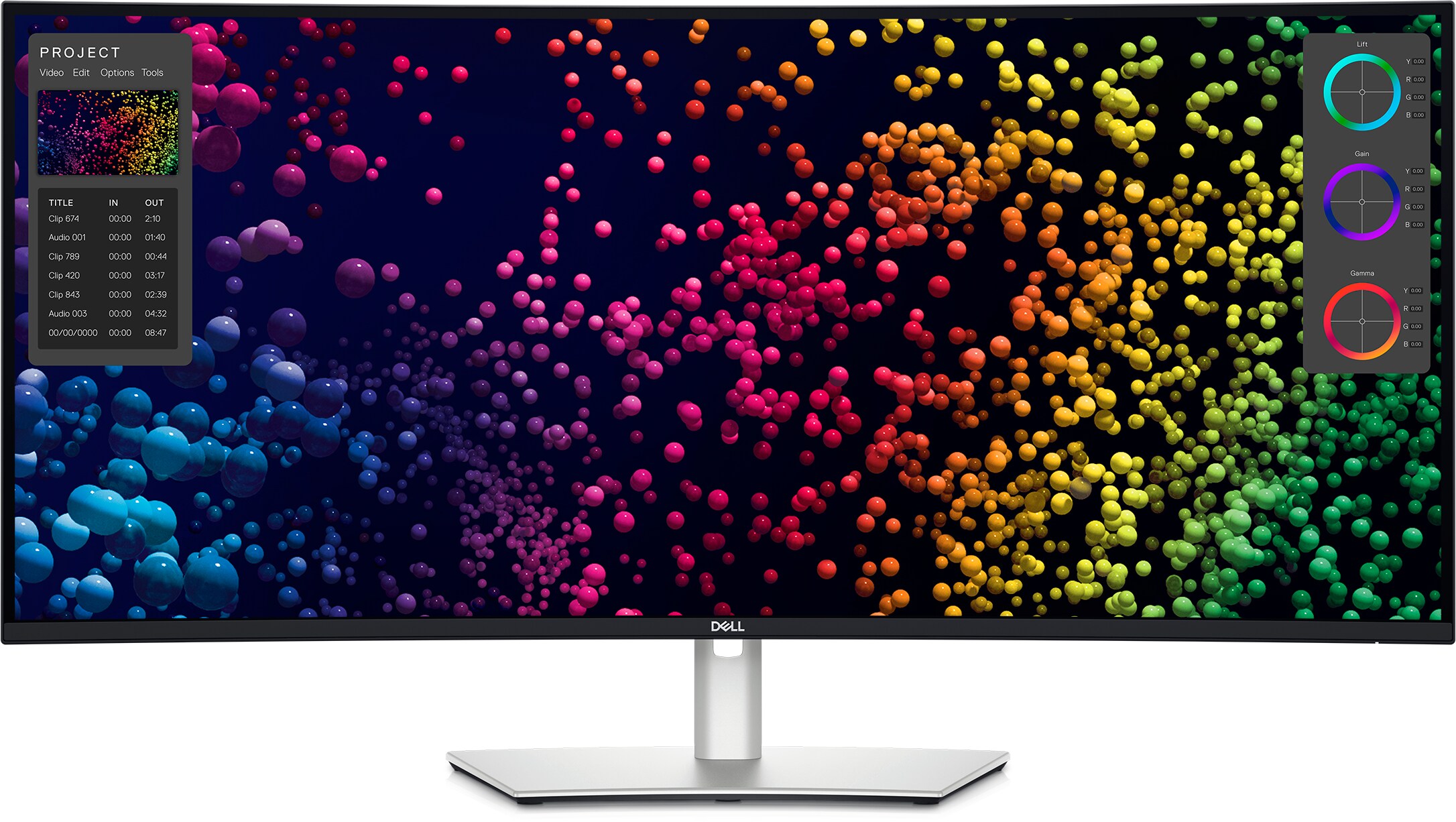 Monitor Dell - UltraSharp U4025QW, 40'', 5K, IPS, USB Hub, Curved