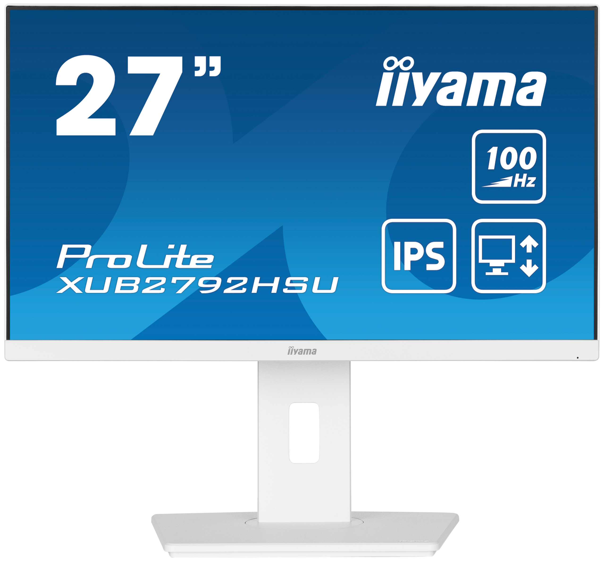 Monitor IIYAMA - ProLite XUB2792HSU-W6, 27'', FHD, IPS, 0.4ms, USB Hub, alb