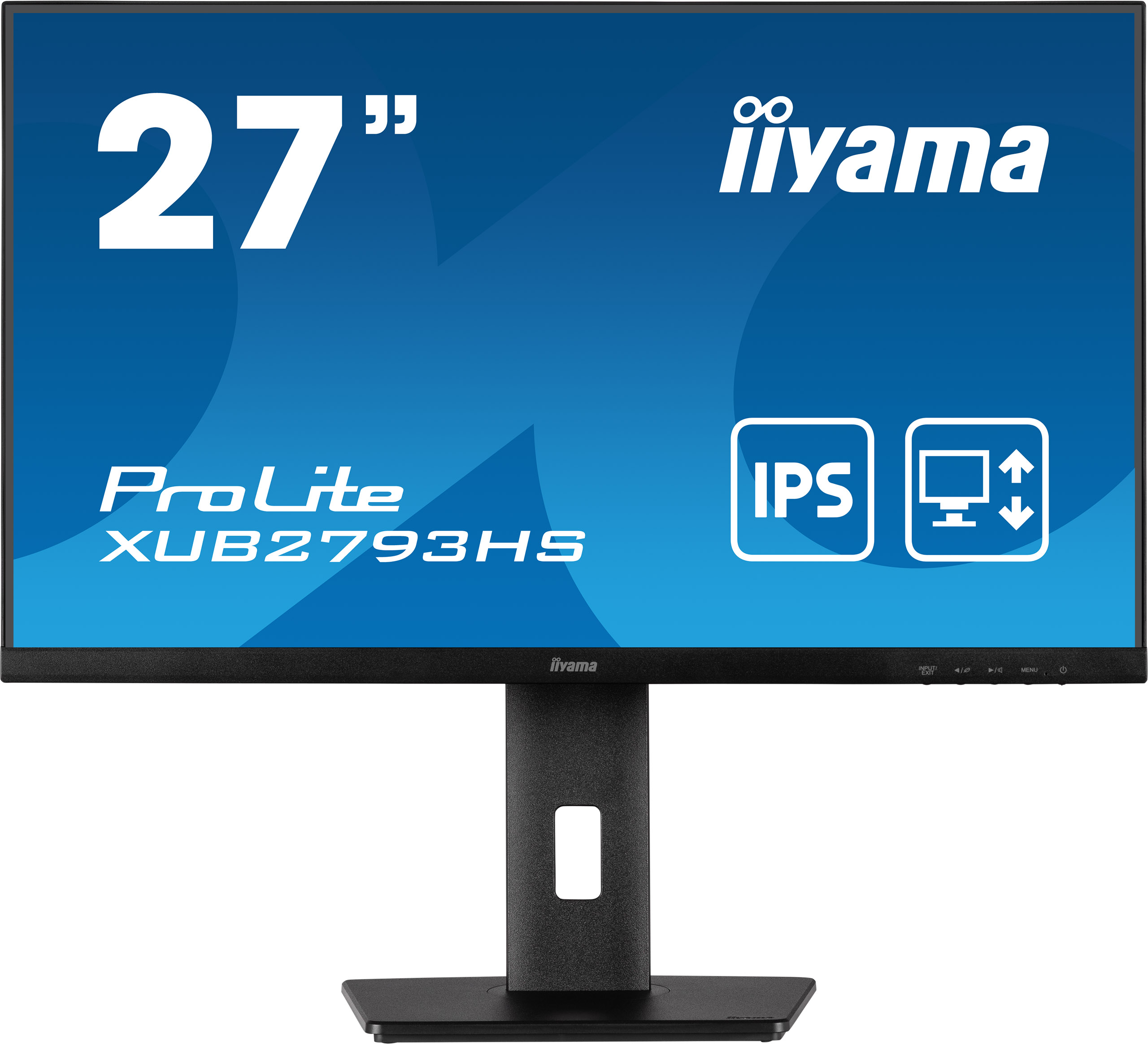 Monitor IIYAMA - ProLite XUB2793HS-B6, 27'', FHD, IPS, 1 ms, Anti-Glare