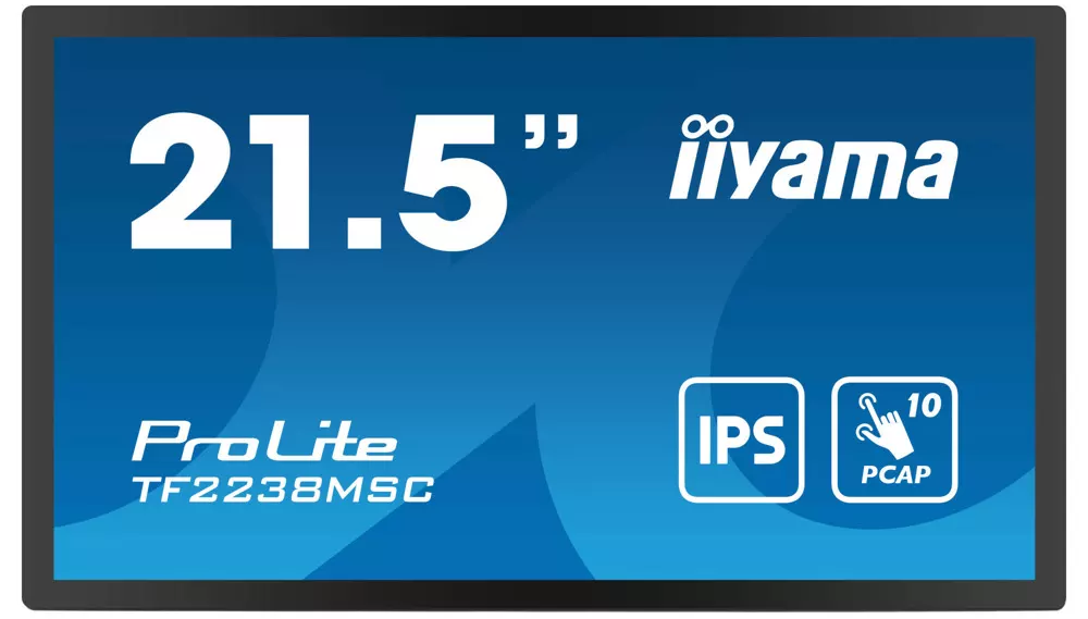 Monitor IIYAMA - TF2238MSC-B1, 21.5'', FHD, IPS, Touch, negru