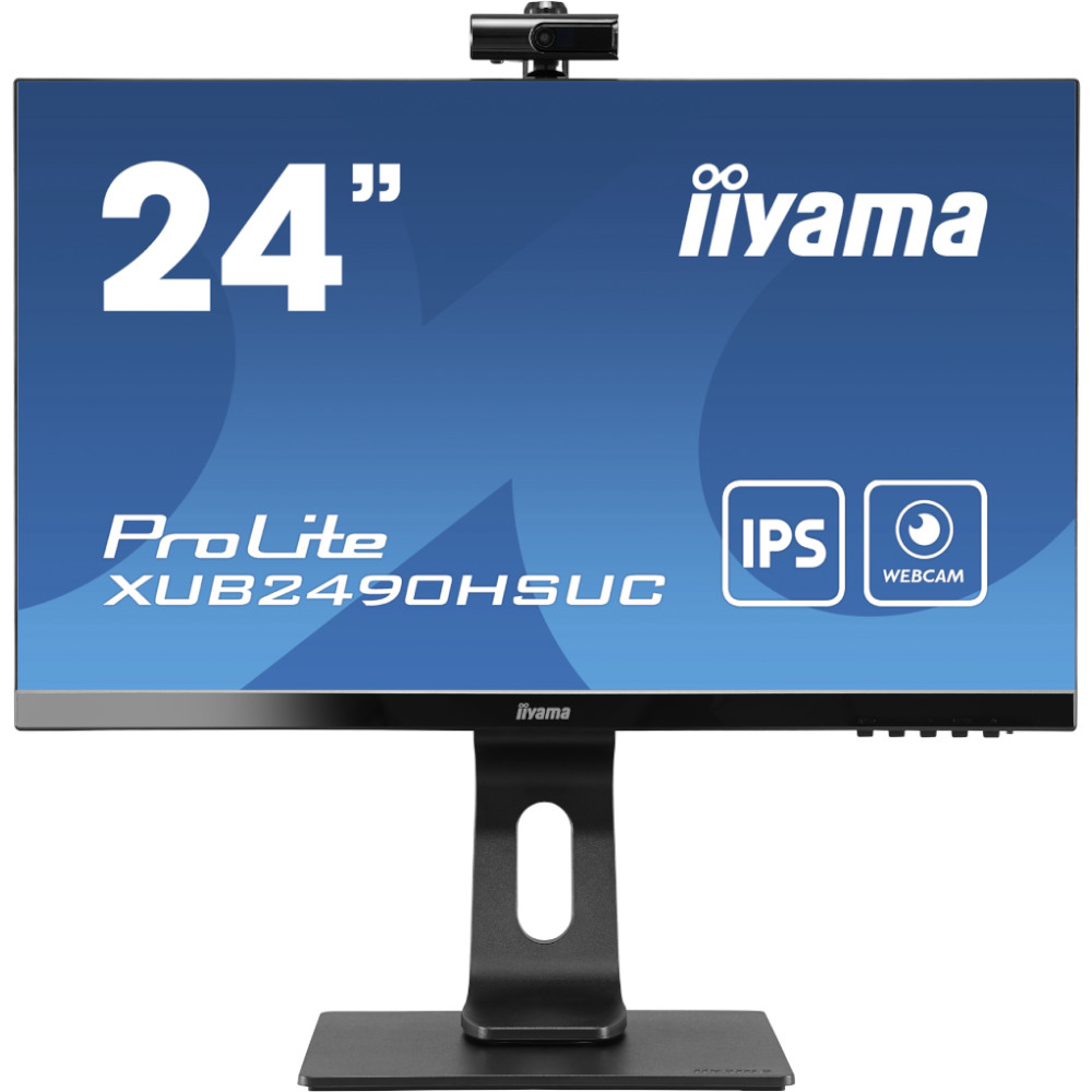 Monitor IIYAMA - XUB2490HSUC-B1, 23.8'', IPS, LED, Anti-Glare, USB Hub, negru
