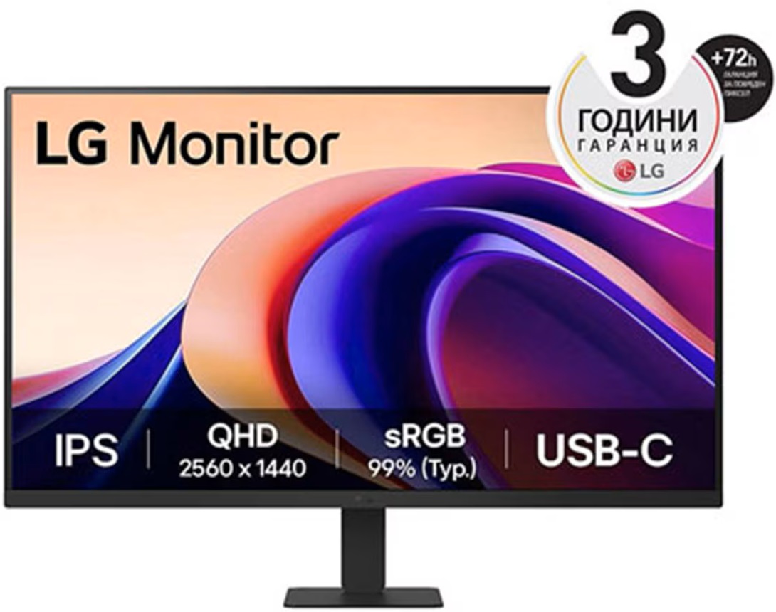 Monitor LG - 32U631A-B, 31.5'', QHD LED, IPS, Anti-Glare, negru