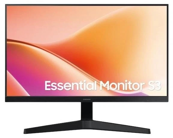 Monitor Samsung - Essential S3 S33GF, 24'', FHD, VA, Anti-Glare, negru