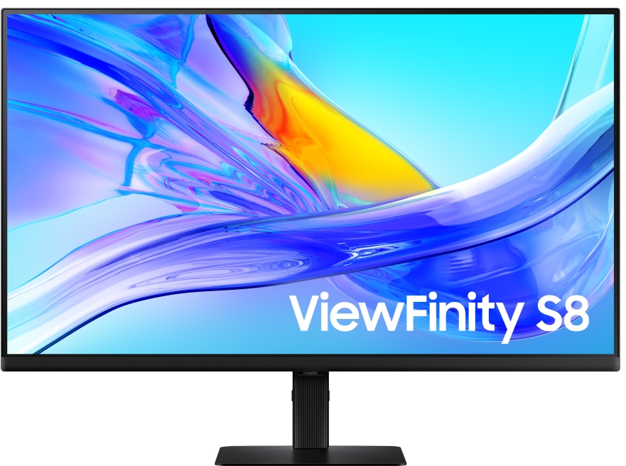 Monitor Samsung - ViewFinity S8 32D800, 32'', 4K, 60Hz, 5ms, VA, USB hub, negru