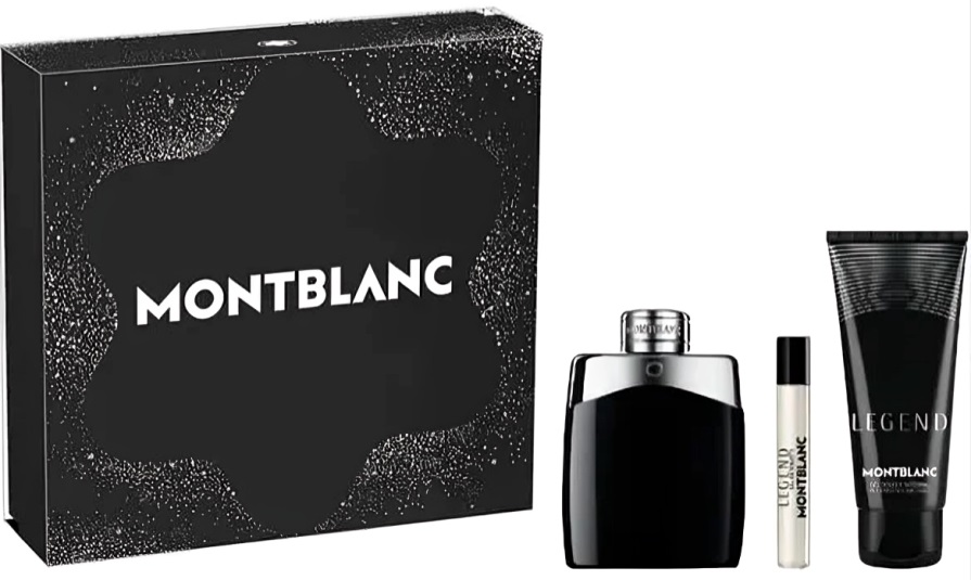 Mont Blanc Legend Set - Apă de toaletă, 100 și 7.5 ml + Gel de duș, 100 ml