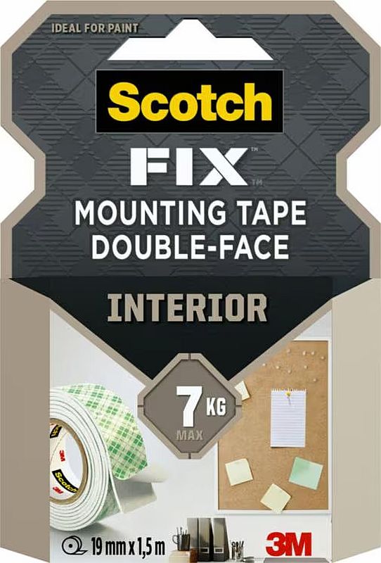 Banda de montare Scotch - Strong Mounting Tape 4001SL 19 mm x 5 m