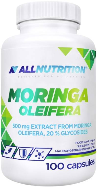 Moringa Oleifera, 100 capsule, AllNutrition