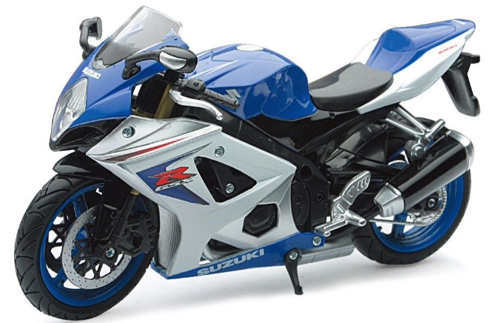 Motociclete Newray - Suzuki GSX-R1000, 1:12
