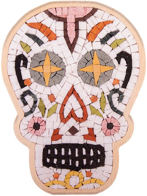 Mozaic de piatră Neptune Mosaic - Craniu mexican, zimţat