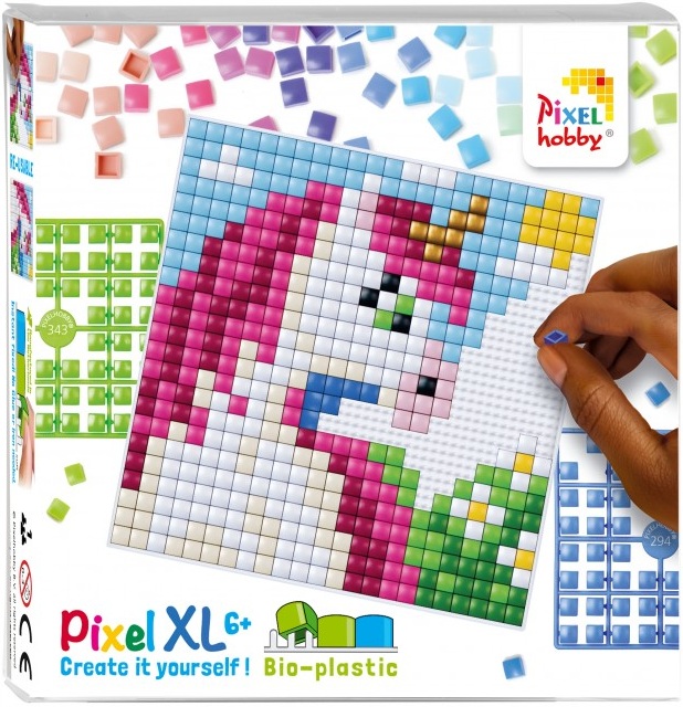 Mozaic cu pixeli  Pixelhobby - Unicorn, XL