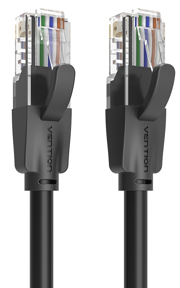 Cablu de rețea  Vention - IBEBJ, RJ45/RJ45, 5m, negru